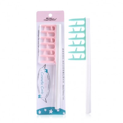 Manufacturer private label wholesale comb magic plastic hair massage brush hair comb for curling